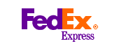 We ship Federal Express to the rest of the world