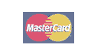 MasterCard, VISA and American Express cards welcome